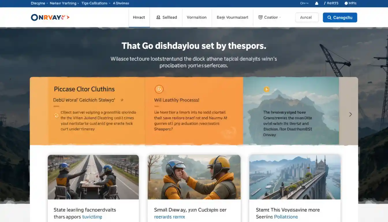 What We Do at Onrvway