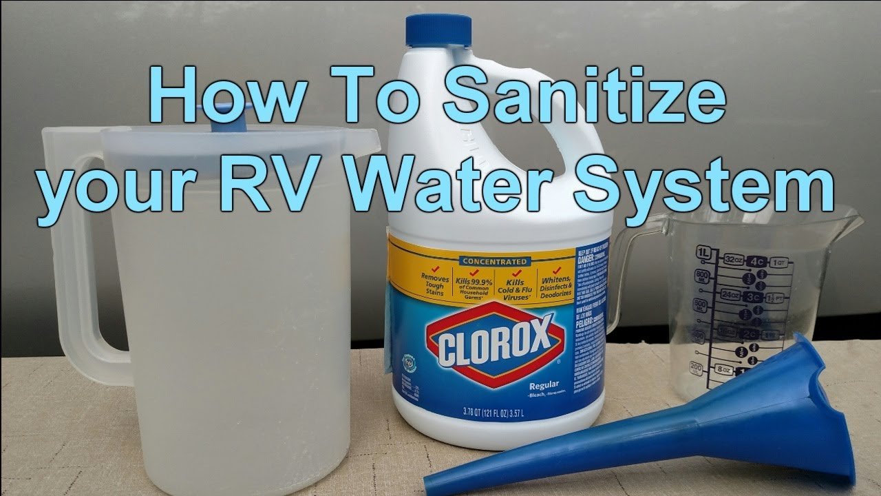 Bleach to Water Ratio to Sanitize Rv Tank