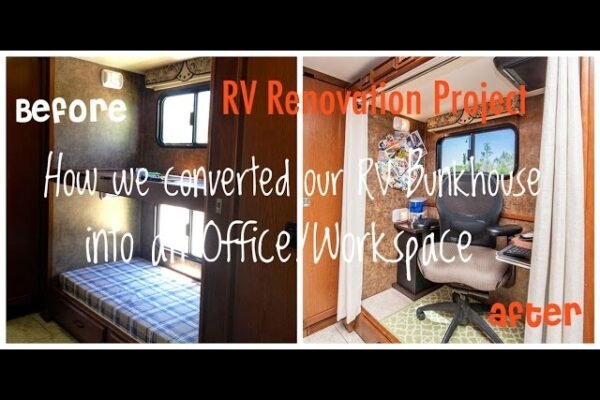Converting Rv Bunk Beds to Storage
