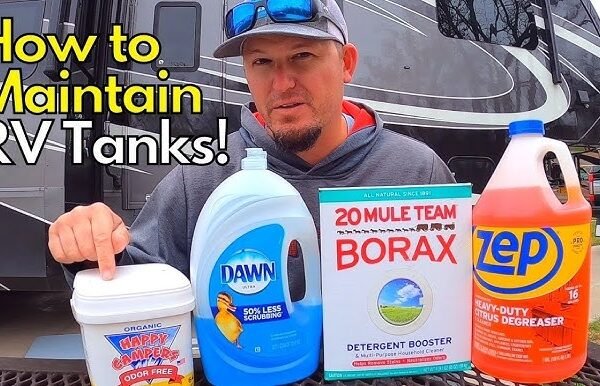 Dishwasher Detergent in Rv Black Tank