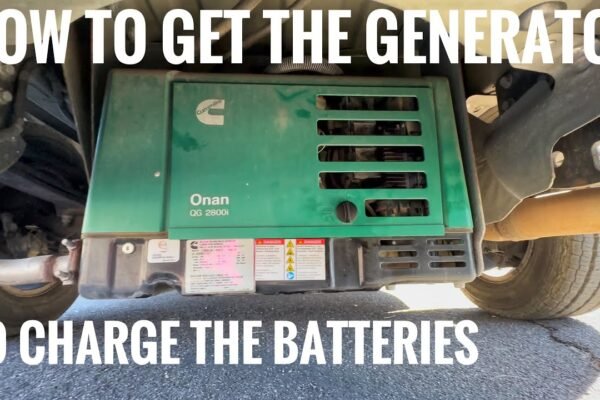 Does Rv Generator Charge House Batteries