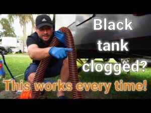 How to Clear Clogged Rv Black Tank