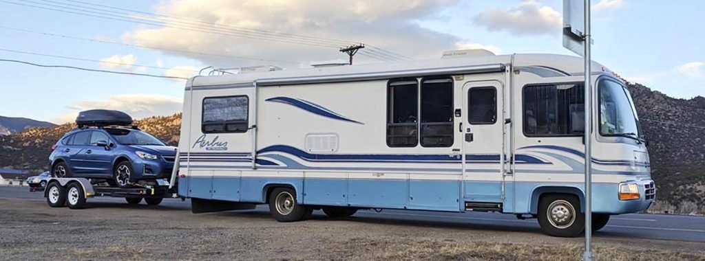 How to Tow an Awd Car behind an Rv