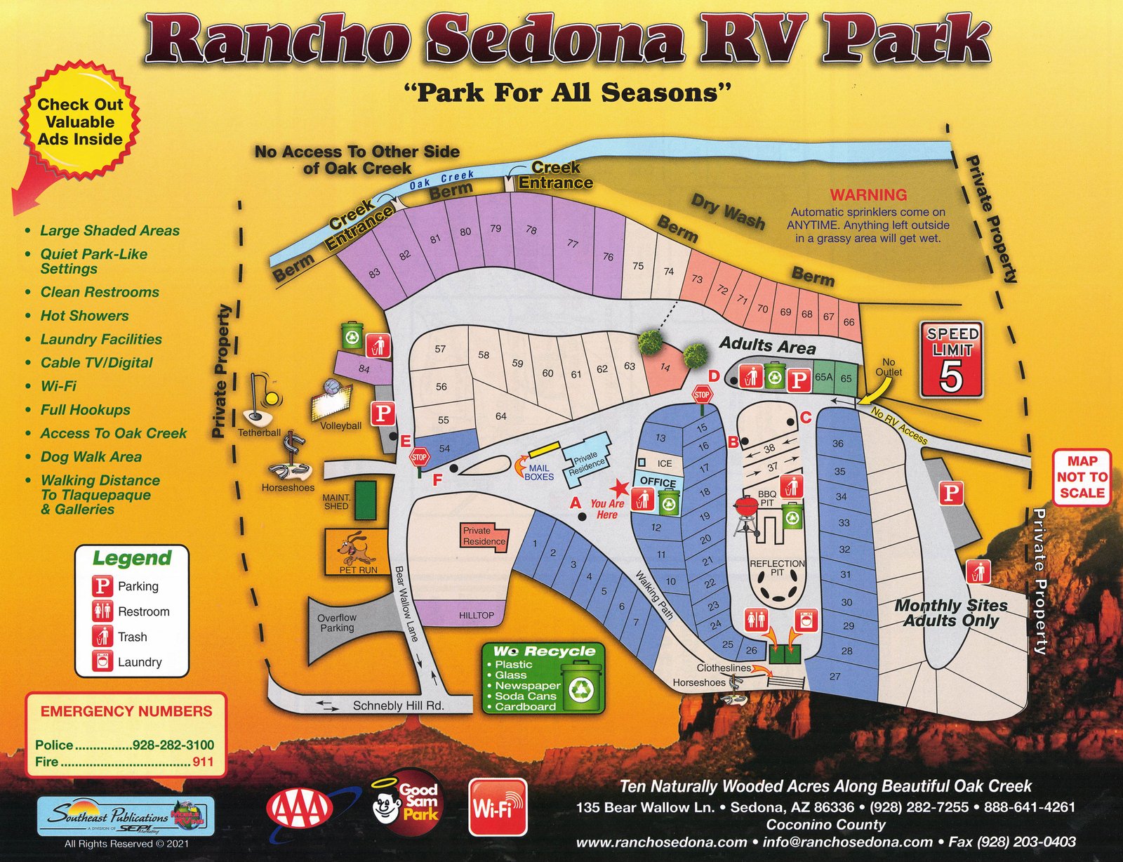 Rancho Sedona Rv Park Sedona Arizona