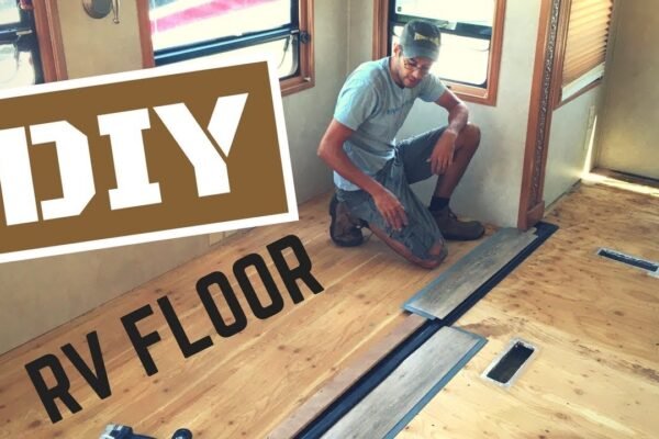 Replacing Flooring in Rv With Slide