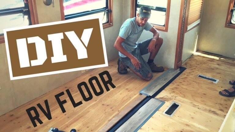 Replacing Flooring in RV With Slide: A Complete Guide