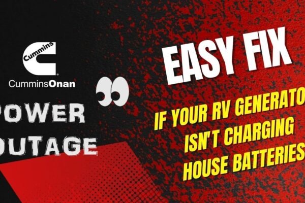 Rv Battery Not Charging from Generator