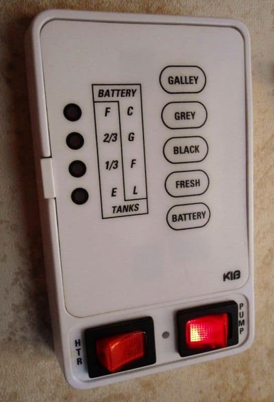 Rv Tank Monitor Panel Not Working
