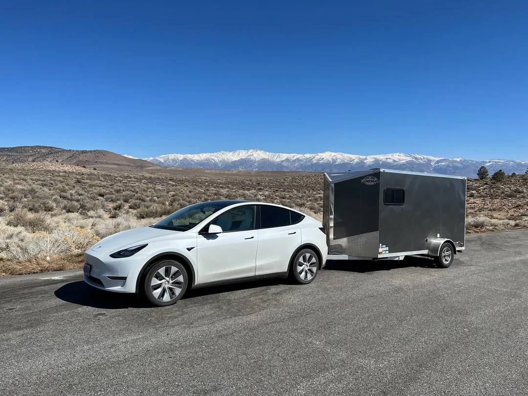 Flat Tow a Tesla Behind an RV
